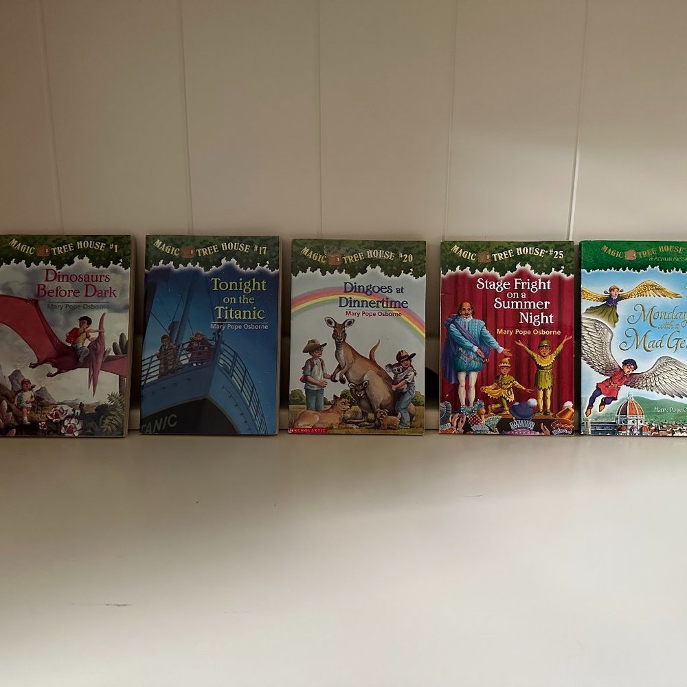 5 Magic Tree House Books - Picture 2 of 12